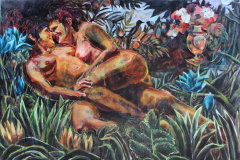 Joan Cox, "Our Dream." Dimensions: 42in x 62in. Material: Oil on Canvas. Price: nfs
